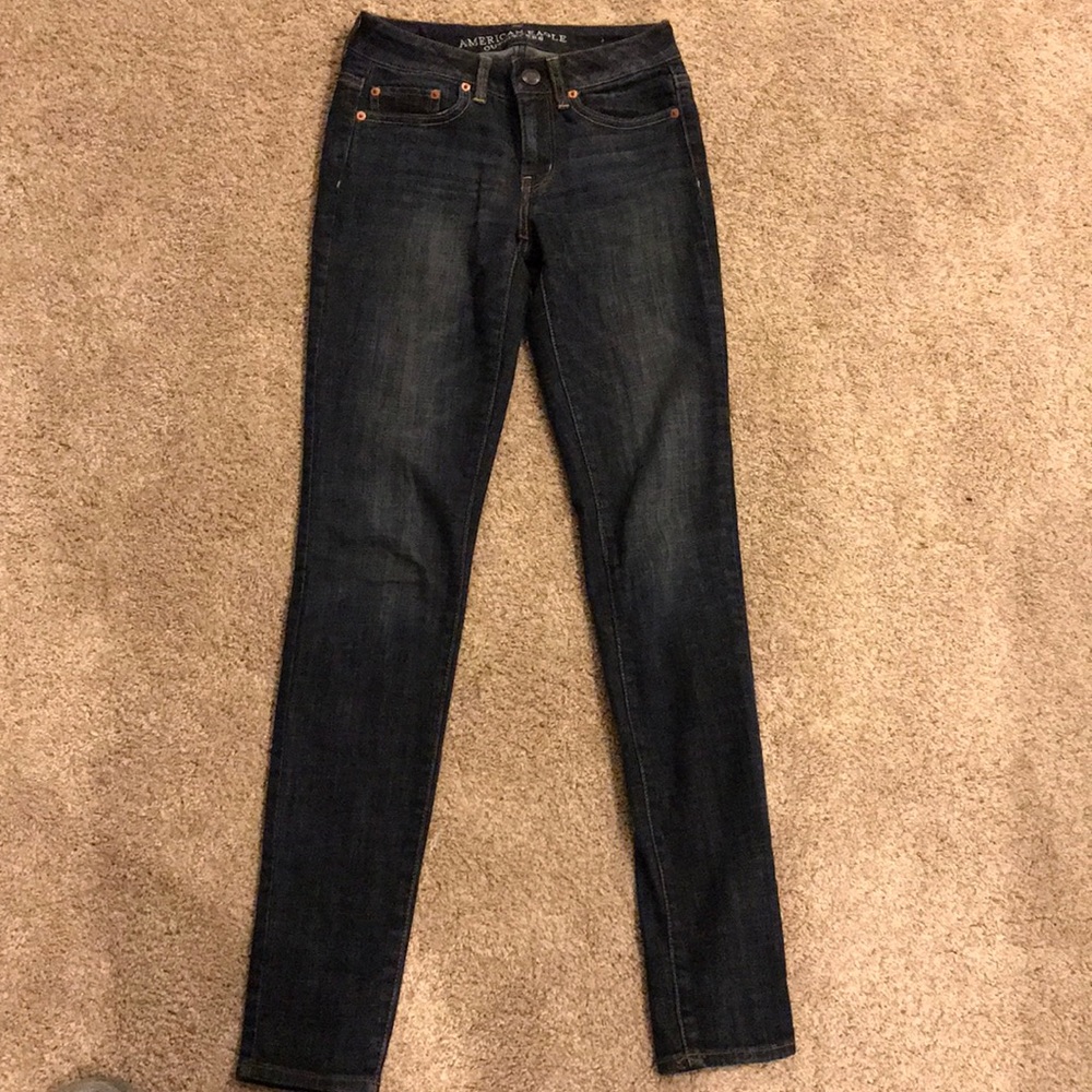 American Eagle Dark Wash Skinny Jeans